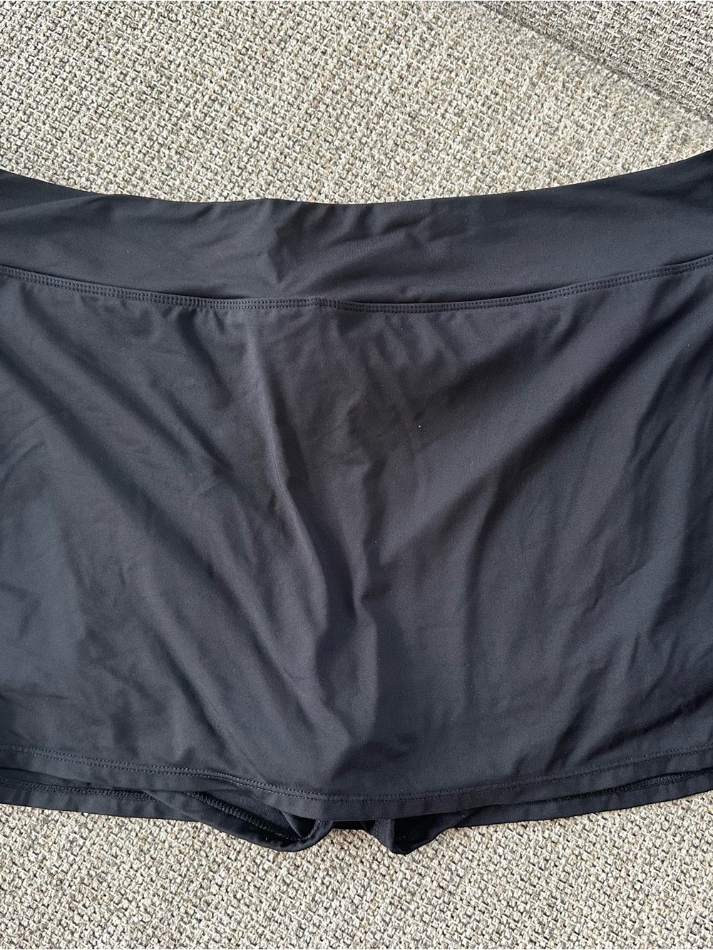 Beach House Black Skirt Swim Cover-Up